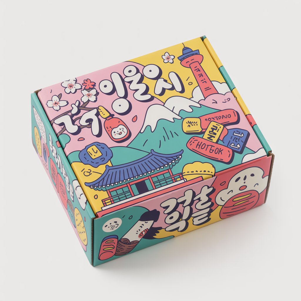 Deluxe Korean Box (15-18 Snacks)